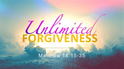 20191020amunlimited Forgiveness 151st Street Church Of Christ