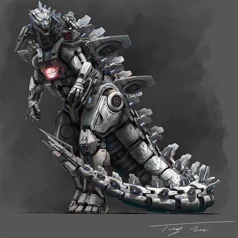 Godzilla Vs Kong Mechagodzilla Concept Art Godzilla Vs Kong