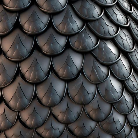 Premium Photo Texture Of Black Dark Dragon Scales Close Up