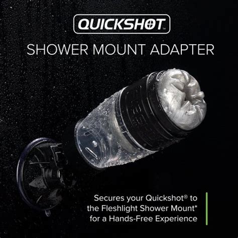 Fleshlight Quickshot Shower Mount Adapter Sex Toys At Adult Empire