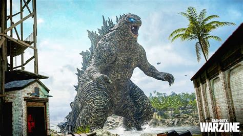 Call Of Duty Warzone Godzilla Vs Kong Event Gameplay Youtube