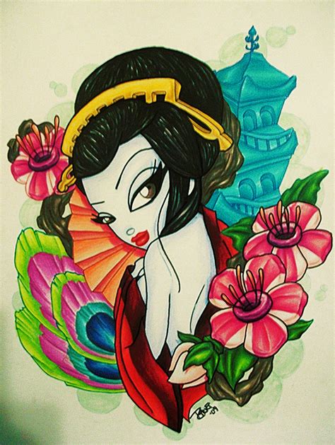 Geisha By Rikkimusmaximus On Deviantart