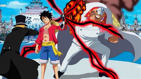 Luffy Vs Akainu Luffys Revenge Revealed One Piece Youtube