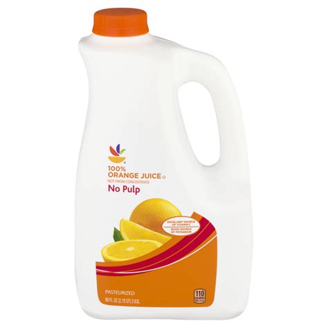 Orange Juice Not From Concentrate Nutrition Facts Besto Blog