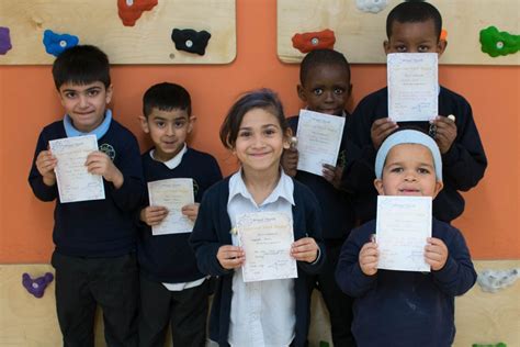Certificate Winners Broad Heath Primary School