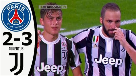 We won't take it easy on you tonight on the field though. PSG vs Juventus 2-3 All Goals and Extended Highlights with ...