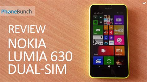Nokia Lumia 630 Dual Sim Review Youtube