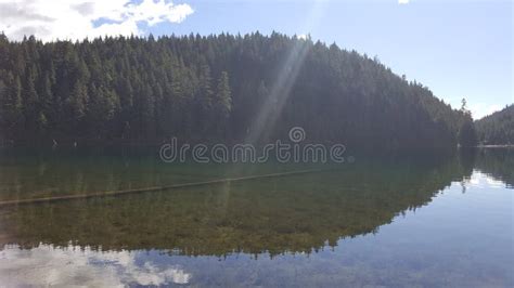 Deep Clear Lake Stock Photo Image Of Crystal Deep Lake 85359358