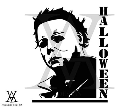 Michael Myers Halloween Vector Instant Download Svg Png Eps Dxf Ai 