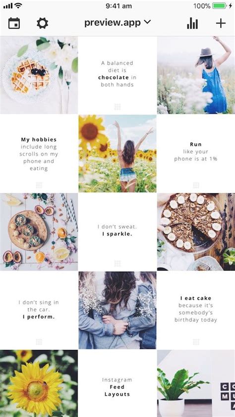 How To Make A Tiles Feed Instagram Layout With Quotes Instagram