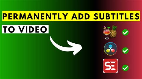 My Top 3 Free Ways To Permanently Add Hardcode Or Burn Subtitles To