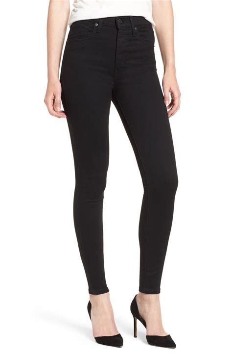Levi S® Mile High Super Skinny Jeans Black Galaxy Nordstrom