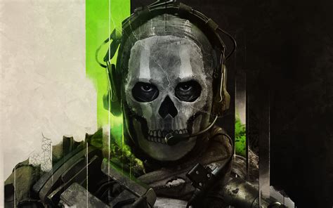 1920x1200 Resolution Skull Call Of Duty Modern Warfare 4k 1200p