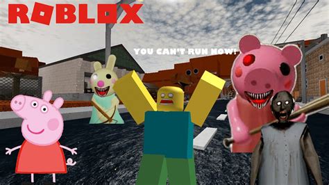 Trying To Escape Piggy Roblox Youtube