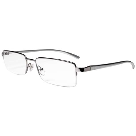 Magnifeye Reading Glasses Modern Silver 2 5 Magnification 4 Pack 80002 The Home Depot