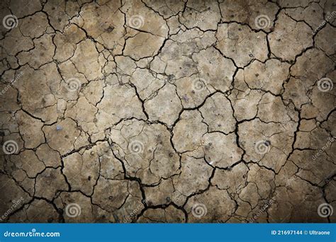 Dry Cracked Earth Texture Stock Photo Image Of Detail 21697144