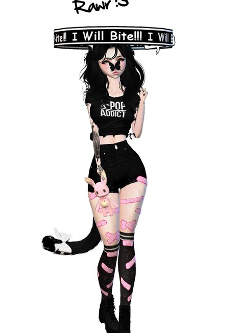 Pin On My Imvu Emo Outfits