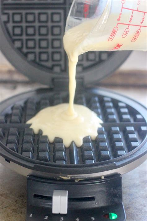 This waffle mold comes with space for you to make four individual waffles, so that you can get your batch prepared four times as fast, ready to feed those hungry bellies. Easy Waffle Recipe with 5 Variations | Baker Bettie
