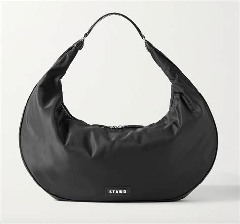 Staud Sasha Large Leather Trimmed Nylon Shoulder Bag The 7 Biggest Fall Bag Trends 2021 At