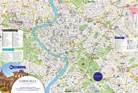 Caracalla Mappa Brusy Personalizzata Mappa Di Roma