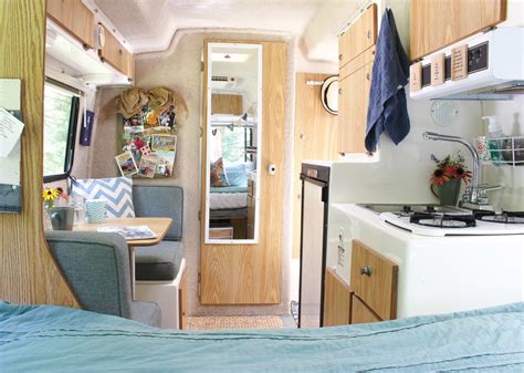 Camper Turned Glamper Tiny House Remodel Before After Nuventure Hot Sex Picture