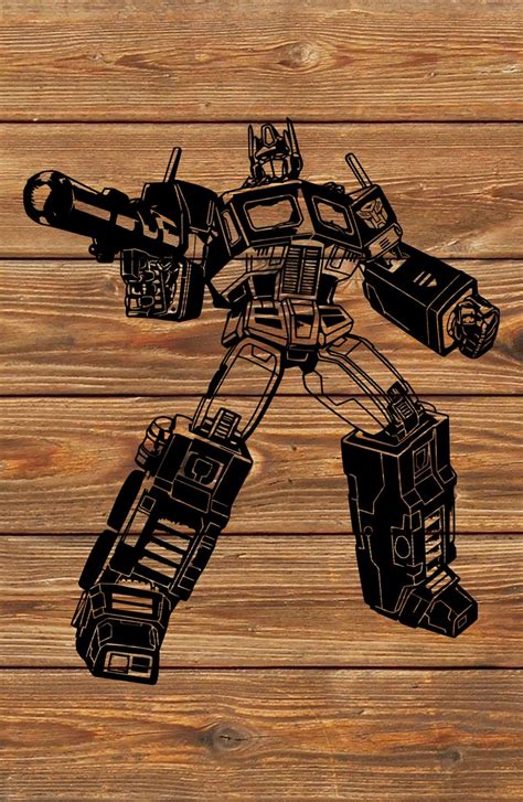 Png Svg File Optimus Prime Transformers Autobot Cartoon Etsy