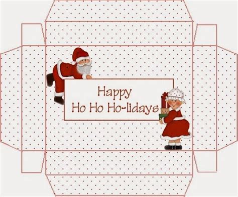 Cajas De Santa Claus Para Imprimir Gratis Paper Christmas Decorations
