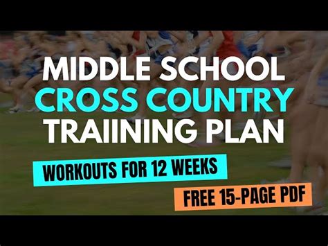 Fun Middle School Cross Country Workouts Eoua Blog