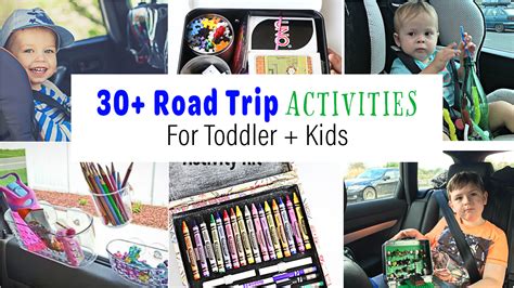 30 Awesome Road Trip Activities And Hacks For Kids Happy Toddler Playtime