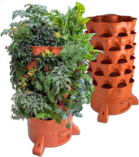 Garden Tower 2 Organic Container Gardening Vertical Garden Planters