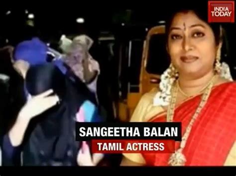 Vani Rani Actress Sangeetha Balan Arrested Chennai Actor Resort Tamil Tv Actress Sangeetha