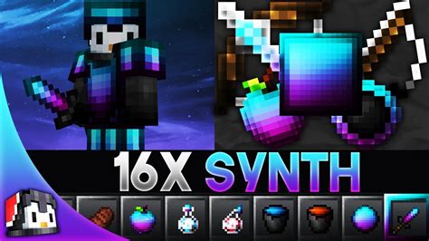 Synth 16x Mcpe Pvp Texture Pack Fps Friendly Gamertise