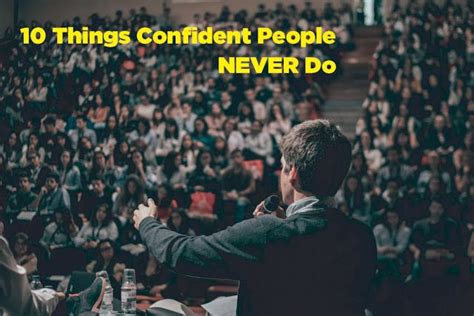 Pin On 10 Things Confident People Never Do
