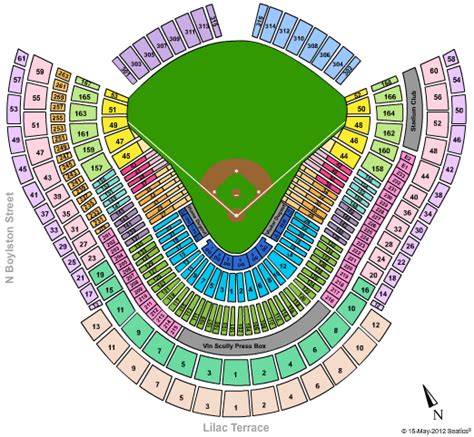 Dodger Seating Chart View