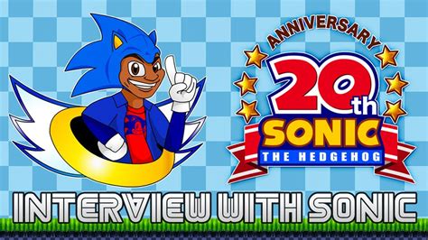 Real Life Sonic The Hedgehog Interview Sonic The Human Celebrates