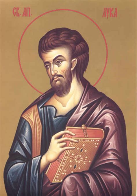 Sveti Apostol I Jevanđelista Luka Lučindan Poreklo