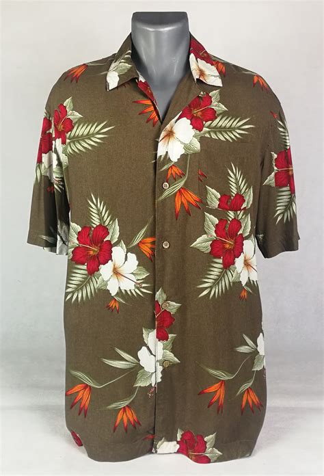 Camisa Hawaiana Marr N Estampado Unisex Ropa Original Ak Colores
