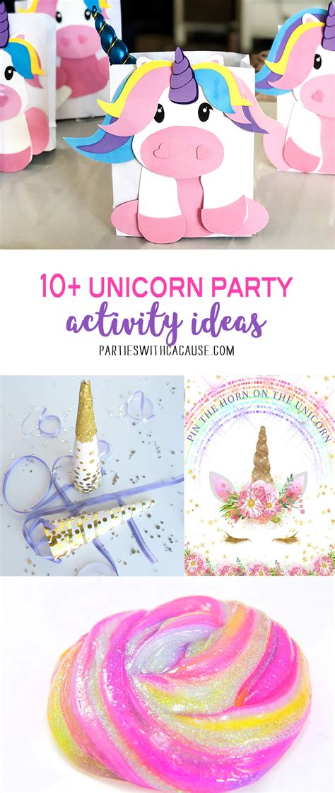 Unicorn Birthday Party Games Rainbow Unicorn