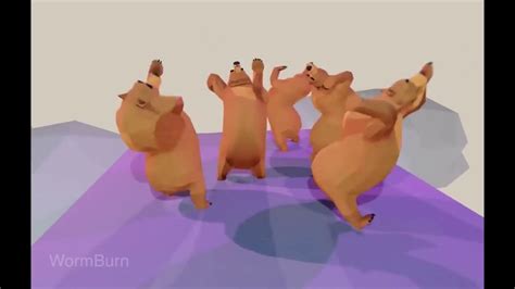 Bears Dancing To The Bears Dance Youtube