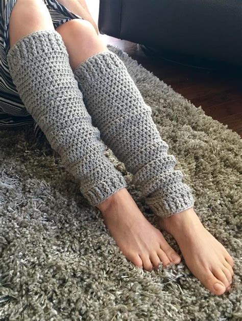 72 Adorable Crochet Winter Leg Warmer Ideas