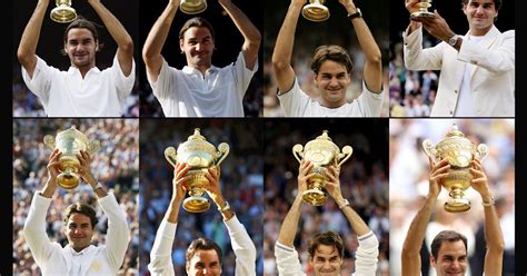 Roger Federers Wimbledon Titles Know How Many The Tennis Ace Has Won