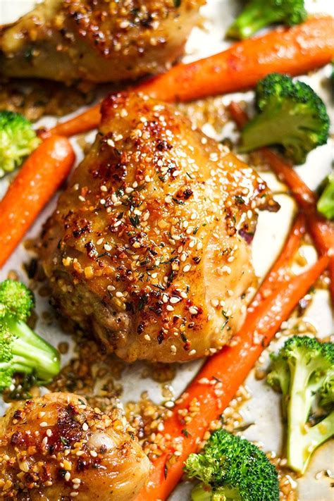 Mix the mashed potato flakes and cayenne pepper in one bowl and the cayenne pepper and egg in another. Honey Garlic Chicken and Veggies Recipe — Eatwell101