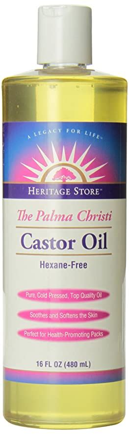 Heritage Products Store Castor Oil 16 Oz Uk Health And Personal Care