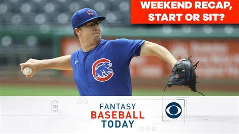 Weekend Recap Start Or Sit These Fringy Pitchers Fantasy Baseball