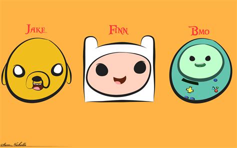 Jake Finn And Bmo With Background By Deathm1te On Deviantart