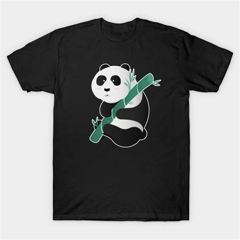 Kawaii Panda Hugging Bamboo Kawaii Panda Hugging Bamboo T Shirt