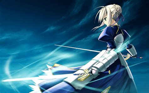 Download Saber Fate Series Anime Fatestay Night Hd Wallpaper