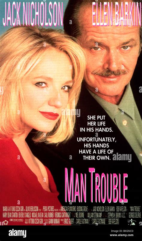 Man Trouble Poster Stock Photo Alamy