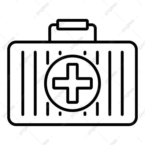 First Aid Kit Vector Hd PNG Images First Aid Kit Icon Outline Care