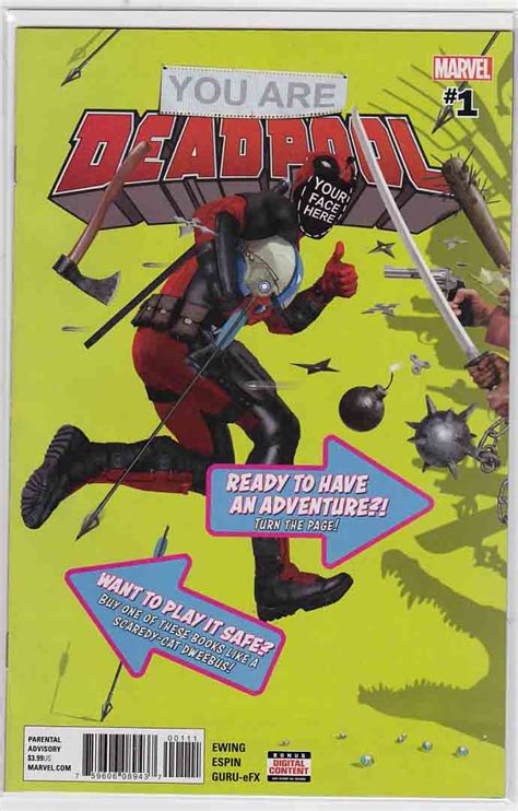 You Are Deadpool 1 2018 Present Marvel Comics